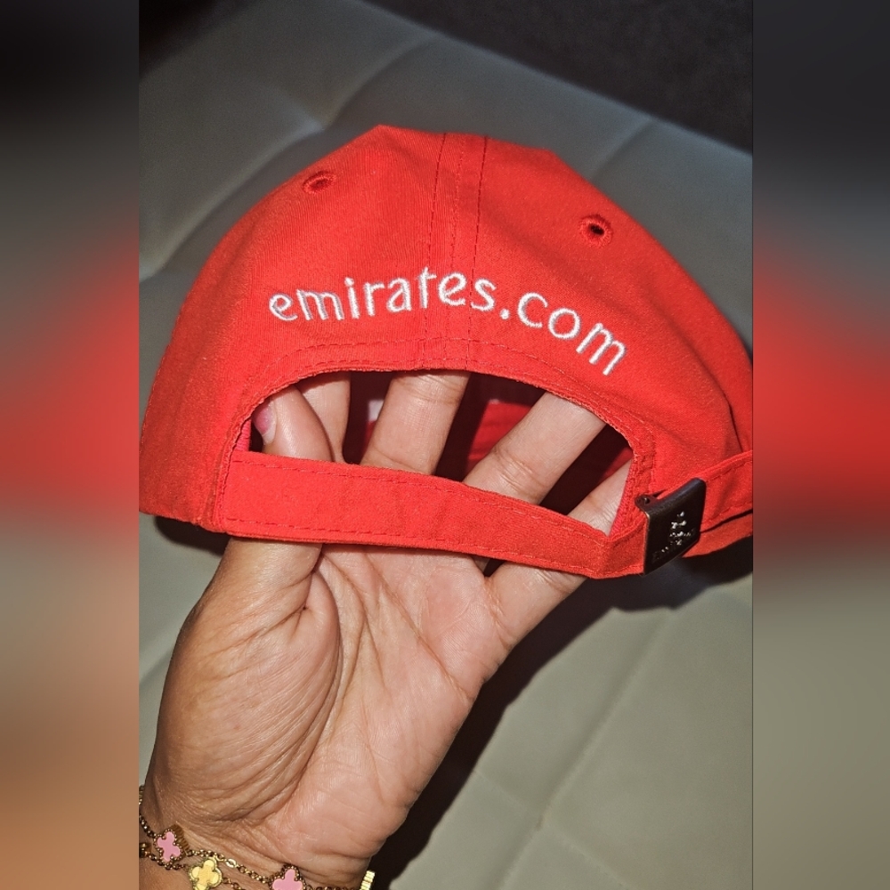 Fly Emirates Red Cap - Picture 2 of 5
